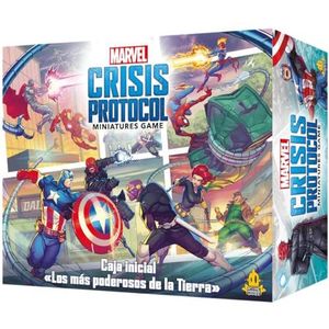 Atomic Mass Games Marvel Crisis Protocol Startbox | Miniatuurspel voor epische gevechten tussen helden en schurken | vanaf 14 jaar | voor 2 spelers, 45 minuten per wedstrijd | Spaans