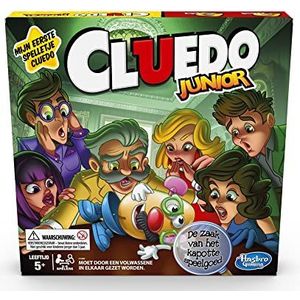 Hasbro Cluedo Junior - Kinderspel voor 5+ jaar - Ontdek wie het stuk taart heeft genomen!