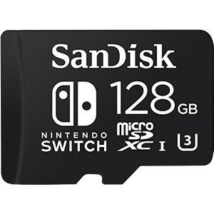 SanDisk - SDSQXAO-128G-GN6ZA - Geheugenkaart - 128 GB - microSDXC - Zwart