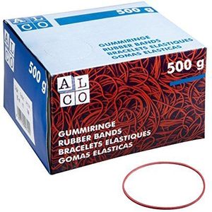 Alco-Albert 738 rubberen ringen diameter: 40 mm 500 g, rood