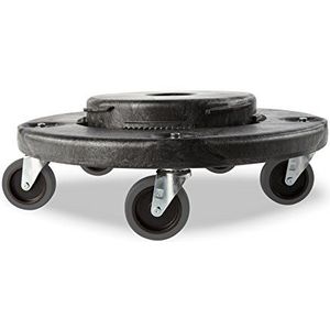 Rubbermaid Commercial Products FG264043BLA BRUTE Stille Dolly, Zwart