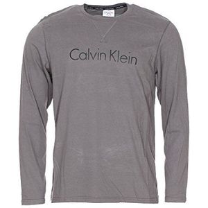 Calvin Klein underwear heren slaapjas Comfort Cotton - L/S Crew Neck