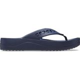 Crocs Baya Platform Flip Sandaal voor dames, marineblauw, 42/43 EU