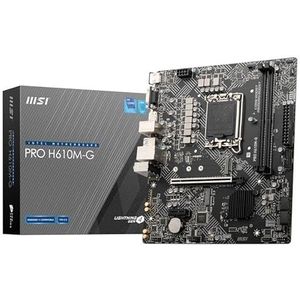 Micro ATX H610M-G moederbord, DDR5-ondersteuning, PCIe 4.0, USB 3.2, ideaal voor pc-montage en prestatieoptimalisatie.