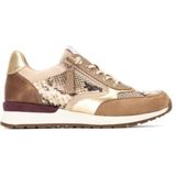 Refresh - 17296003 - Damestrainer - Beige - Plat - Veters - Casual