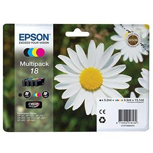Epson 18 - Inktcartridge - Zwart - Cyaan - Magenta - Geel - Standaard Capaciteit