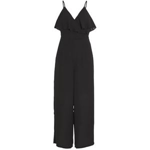 Jumpsuit - V-hals - Zwart