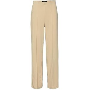 VERO MODA Vmbecky Hr Wide Pull On Pant Noos damesbroek, Irish Cream, 34 NL/S/L