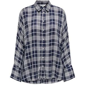 Only - GRACE - Overhemdblouse - Loose Fit - All-over Motief - Korte Mouwen