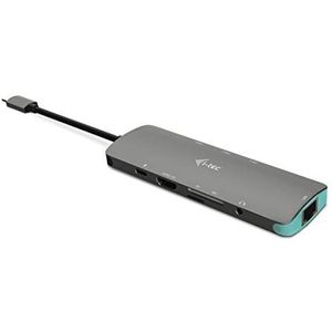 i-tec USB-C Metal Nano dock 4K HDMI en LAN + PD 100W Apple