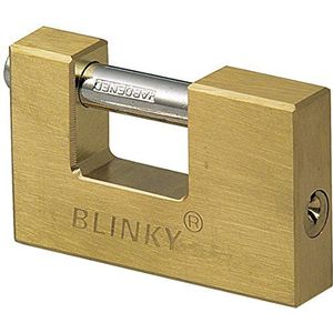 Blinky 26525-75 hangslot voor rolluiken van zwaar messing, 75 mm