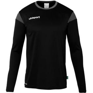 uhlsport Squad Team Voetbalshirt Lange Mouwen Sportshirt voor Kinderen en Volwassenen - Unisex - Ademend Voetbalshirt