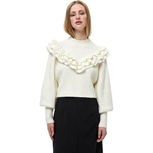 Minus Avery Knit Pullover Sweater, Cloud Dancer, XXL