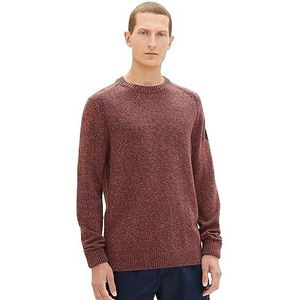 TOM TAILOR Herentrui, 32740 - Navy Red Orange Blue Mouline, XXL