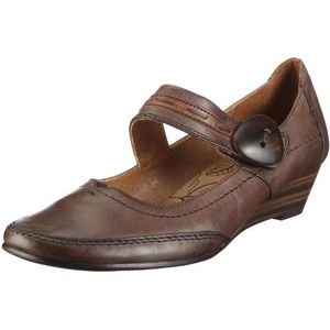 Jana Natuurlijk, pantoffels voor dames, Bruine Braun Mocca, 36 EU