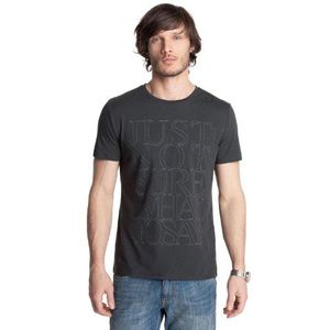 ESPRIT Collection Heren T-shirt, All over Print B33644, grijs (Pirate Grey 026), 48 NL