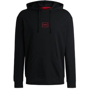 HUGO - Laze Hoodie - Sweater - Zwart - Katoen