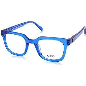 MODO & ECO Kwarts-bril, Electric Blue, 48 voor heren, Elektrisch blauw.