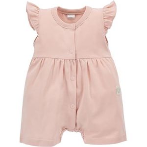 Pinokio Romper voor babymeisjes, met knopen, Pink Summer Mood, 62 cm