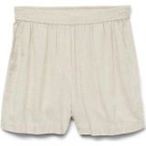 VERO MODA Vmthea Mw WVN Short - Beige - Korte Broek