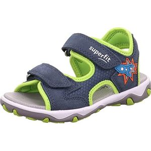 Superfit Mike 3.0 riempjessandalen voor jongens, Blauw groen 8020, 32 EU