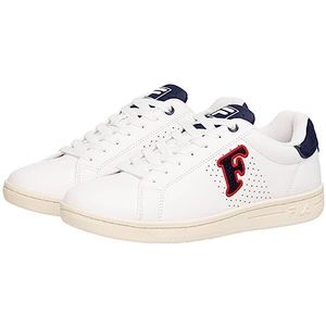 FILA Crosscourt 2 Nt Patch Wmn Sneakers voor dames, Wit Fila Navy, 41 EU