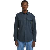 G-STAR Marine Slim Shirt met lange mouwen, Blauw (Dk Patriot Blue Gd D24963-d454-h416), XS