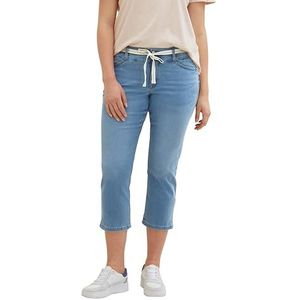TOM TAILOR Jeans voor dames, slim fit, 10151 - Light Stone Bright Blue Denim, 54 NL
