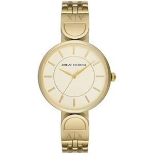Armani Exchange Watch AX5385, goud