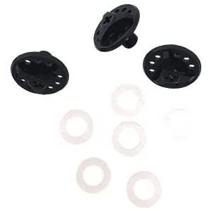 O'NEAL Motorcross Helm Spare Parts Motorfiets Enduro Mountainbike Vervangingsbouten Set van 3 Zwart voor BLADE Helmen Blade Helm Vizier Schroef Set Zwart Een Maat