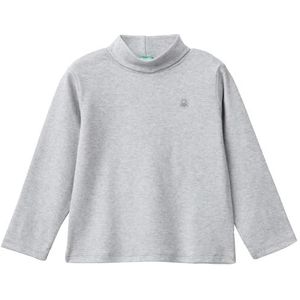 United Colors of Benetton T-shirt voor kinderen en jongeren, Grijs, 4 Jaar
