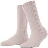 FALKE Dames Sokken Cosy Wool Boot W SO Wol eenkleurig 1 Paar, Roze (Light Pink 8458), 39-42