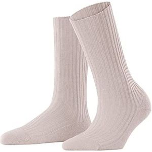 FALKE Dames Sokken Cosy Wool Boot W SO Wol eenkleurig 1 Paar, Roze (Light Pink 8458), 35-38