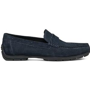 Geox Heren U Moner W 2fit D Moccasin, Donkerblauw, 42 EU