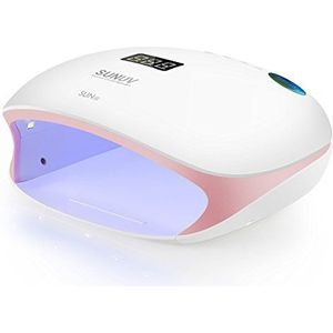 SUNUV - UV Nagellamp - Roze - Nageldroger voor Gel Nagellak met Sensor en 4 Timers