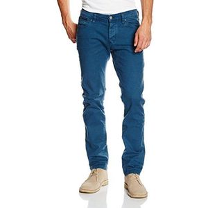 Tommy Jeans Slim Scanton 5 PKT LISTW Slim broek voor heren, blauw (Blue Wing Teal 418), 31W x 34L