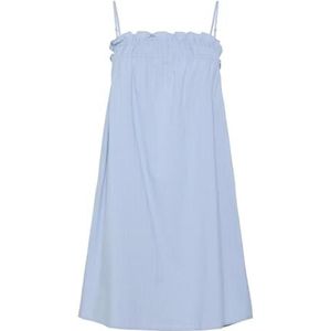 PIECES Pcmuna slip korte jurk Mm jurk, Cashmere Blue, XS