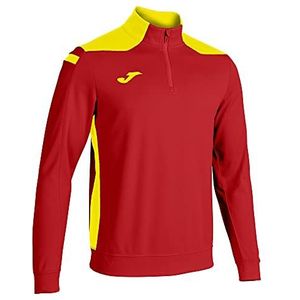Joma Heren 101952.609.4XS sweatshirt, geel rood, normale maat, geel rood