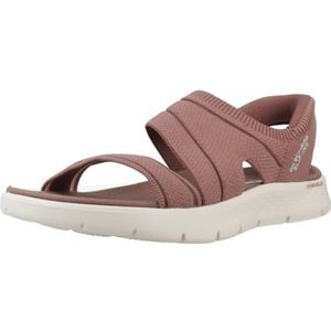 Skechers - Go Walk Flex Zandal-Enticing - Dames Sandalen - Bruin