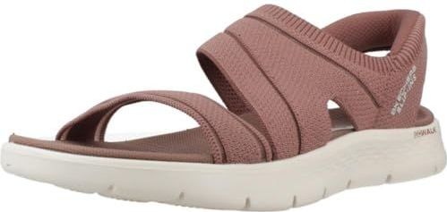 Skechers - Go Walk Flex Zandal-Enticing - Dames Sandalen - Bruin