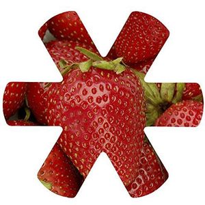 Papillon 37000 Panbeschermer, Polyester, Rood/Groen, 380.00mm x 380.00mm x 3.00mm