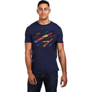 DC Comics Superman gescheurd Logo T-Shirt voor heren