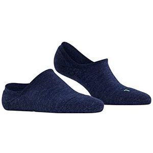 FALKE Dames Liner sokken Keep Warm W IN Wol Onzichtbar eenkleurig 1 Paar, Blauw (Dark Sapphire 6278), 37-38