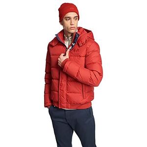 La Martina - Hooded down jacket, Haute Red, Man, S