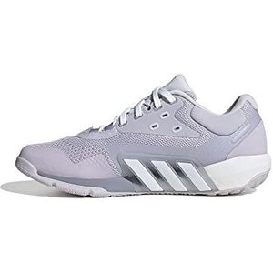 adidas Dropset Trainer W, damessneakers, Silver Dawn Ftwr Wit Zilver Violet, 45.5 EU