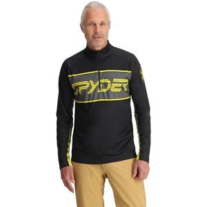 Spyder Paramount 1/2 Zip, heren, Acid Yellow, M, geel, M