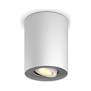Philips Hue Pillar opbouwspot - warm tot koelwit licht - 1-spot - wit