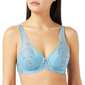 Triumph Dames Wild Peony Florale WP gevoerde beha, Blue Lake, 75D