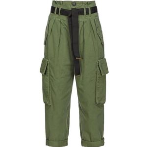 Pinko Ronfare Gabardina Damesbroek, V45_Groene cipres, 32 NL