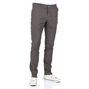 ONLY & SONS Heren Chino broek CALE BEI0048A TAPERED NOOS, zwart (raven), 33W x 32L